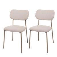 ESSZIMMERSTUHL Beige 2er-Set - Beige, Textil (44/83/52cm) - MCW