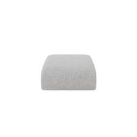 POUF MIRA-PUF 91x89x40 Grau cm Velours Modular Sitzhocker - Schwarz/Grau, Holzwerkstoff/Kunststoff (91/40/89cm) - ALTDECOR