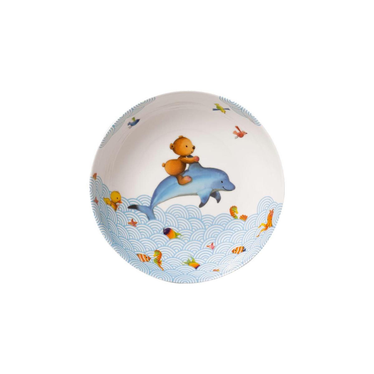 KINDERGESCHIRRSET Happy as a Bear bunt 2er Set - Multicolor, Keramik (2/2/2cm) - Villeroy & Boch