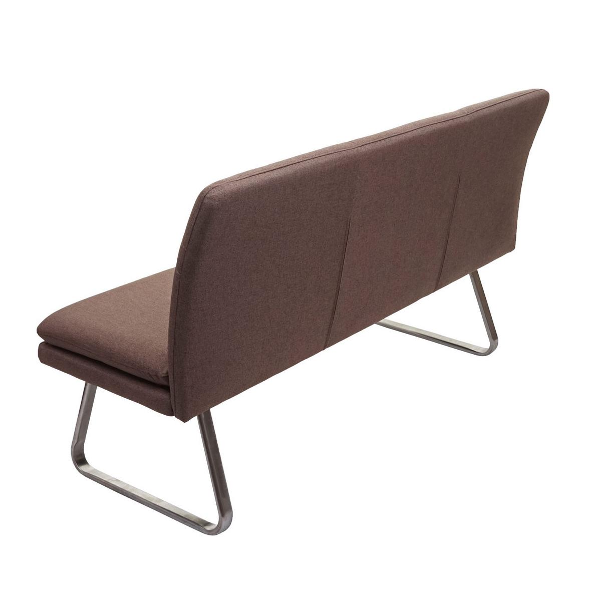 ESSZIMMER-SET Braun 5er-Set - Braun, Textil (160/90/60cm) - MCW