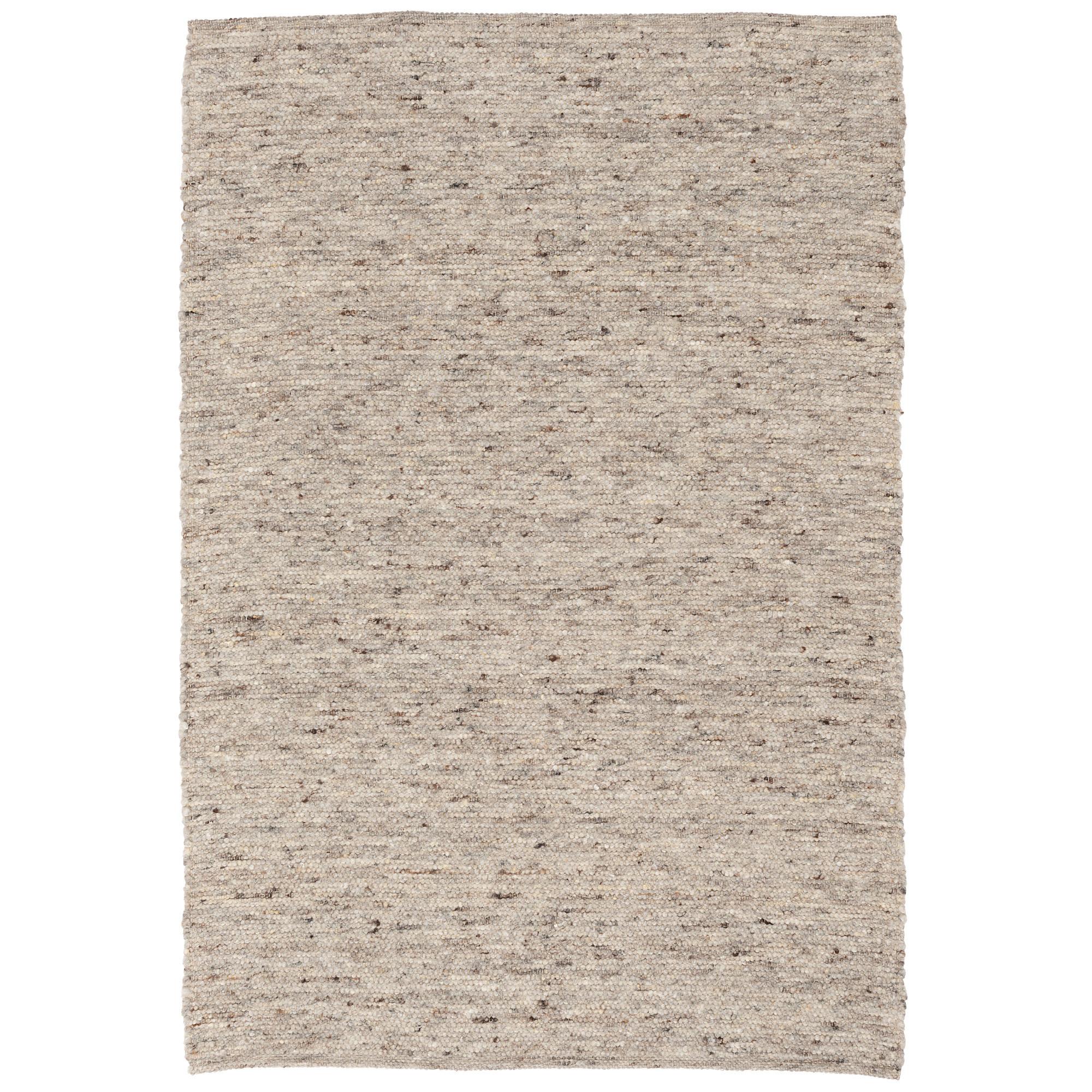 NATUR TEPPICH WOLLE ALASKA MELIERT - Braun, Textil (90/160cm) - Pergamon