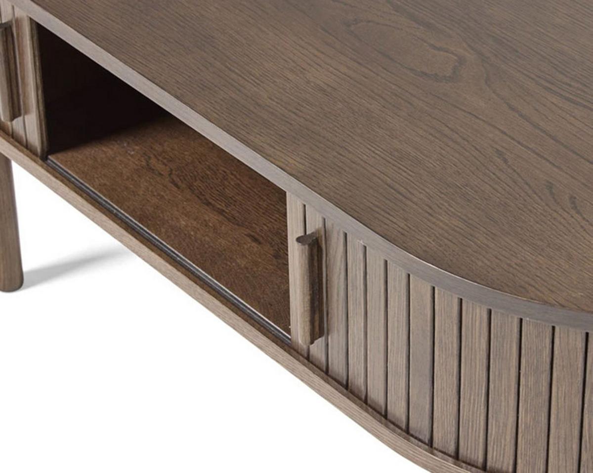 COUCHTISCH Meta 120 cm - Dunkelbraun, Holz/Holzwerkstoff (60/120/45cm) - Selsey