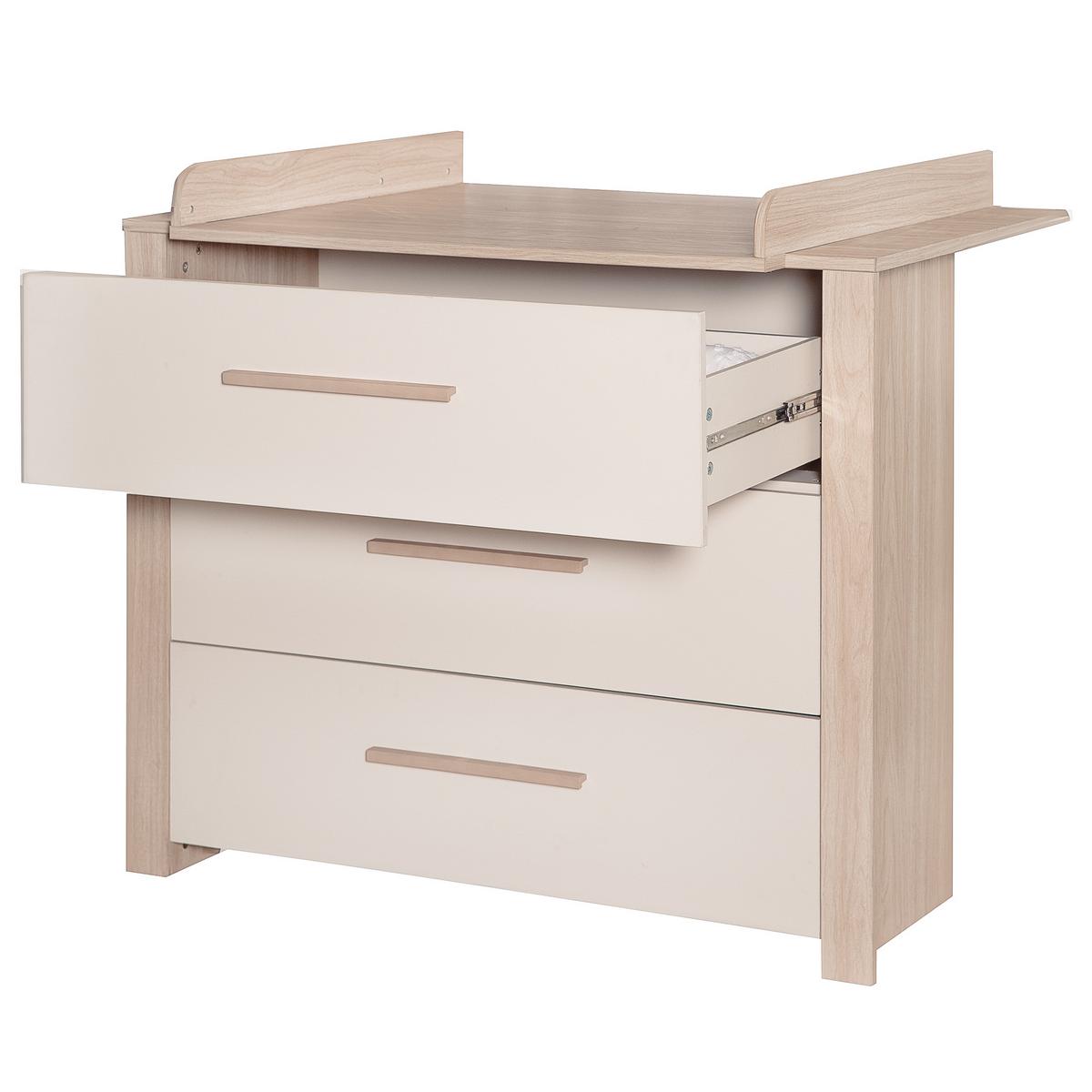WICKELKOMMODE Momo - Kaschmir, Holz/Holzwerkstoff (112/98/75cm) - Roba