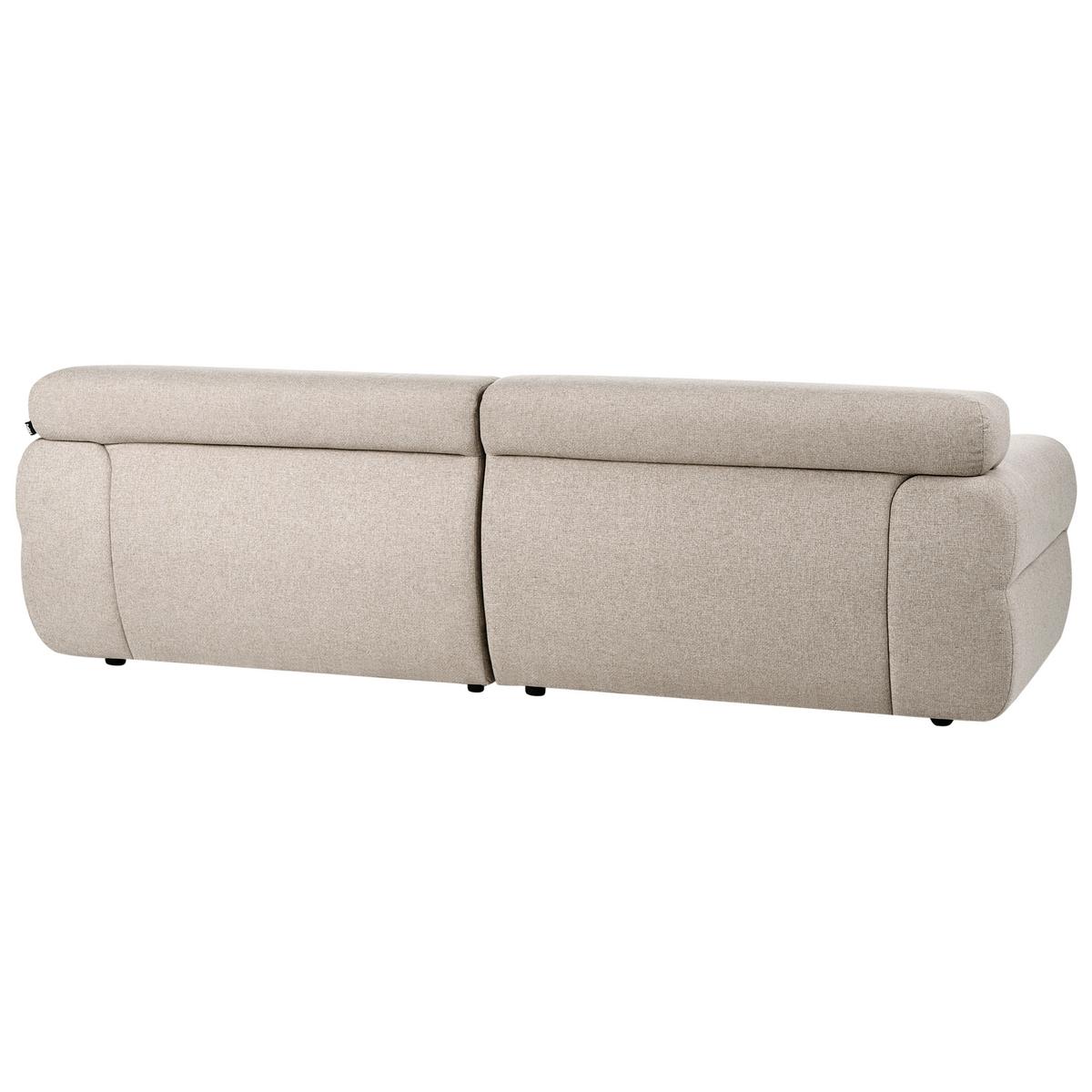 3-SITZER-SOFA Stoff Beige Hovden - Beige, Textil (210/69/95cm) - Beliani