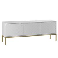 TV-MÖBEL Daria Weiß - Weiß, Holzwerkstoff (151/77/39cm) - Petits-meubles