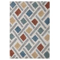 TEPPICH MERSEY, geometrisch, Bunt, 80 x 150 cm - Multicolor, Textil (80/150cm) - KADIMA DESIGN