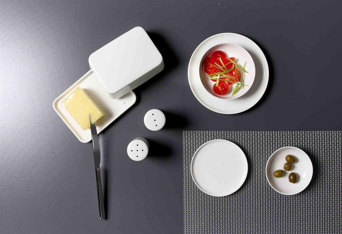 BEILAGENTELLER Skagen weiß ø 17 cm 6er Set - Weiß, Keramik (17cm) - Ritzenhoff Breker