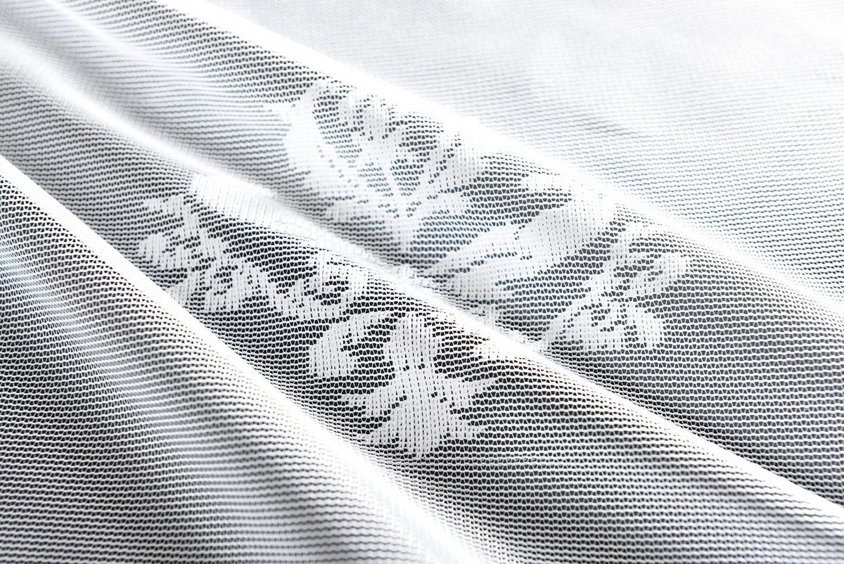 VORHANG BLUMENMUSTER HxB 245x300 cm Weiß - Weiß, Textil (300/245cm) - Gardinenbox