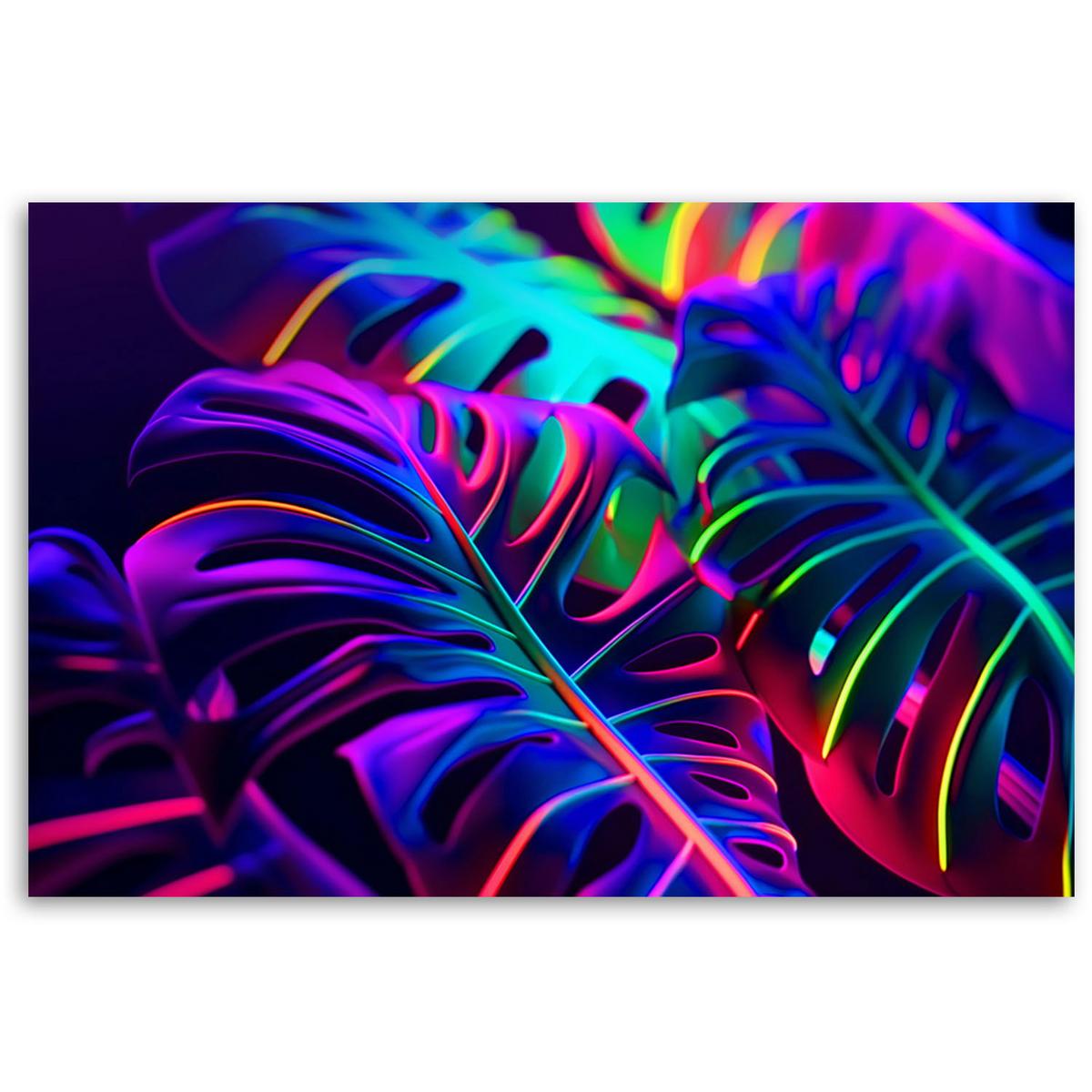 KUNSTDRUCK Bunt 120/80 cm - Multicolor, Textil (120/80cm) - KUNSTLOFT