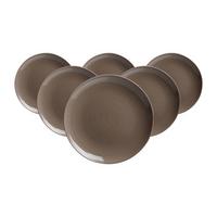 DESSERTTELLER Suomi Braun ø 20 cm 6er Set - Braun, Keramik (20cm) - Ritzenhoff Breker