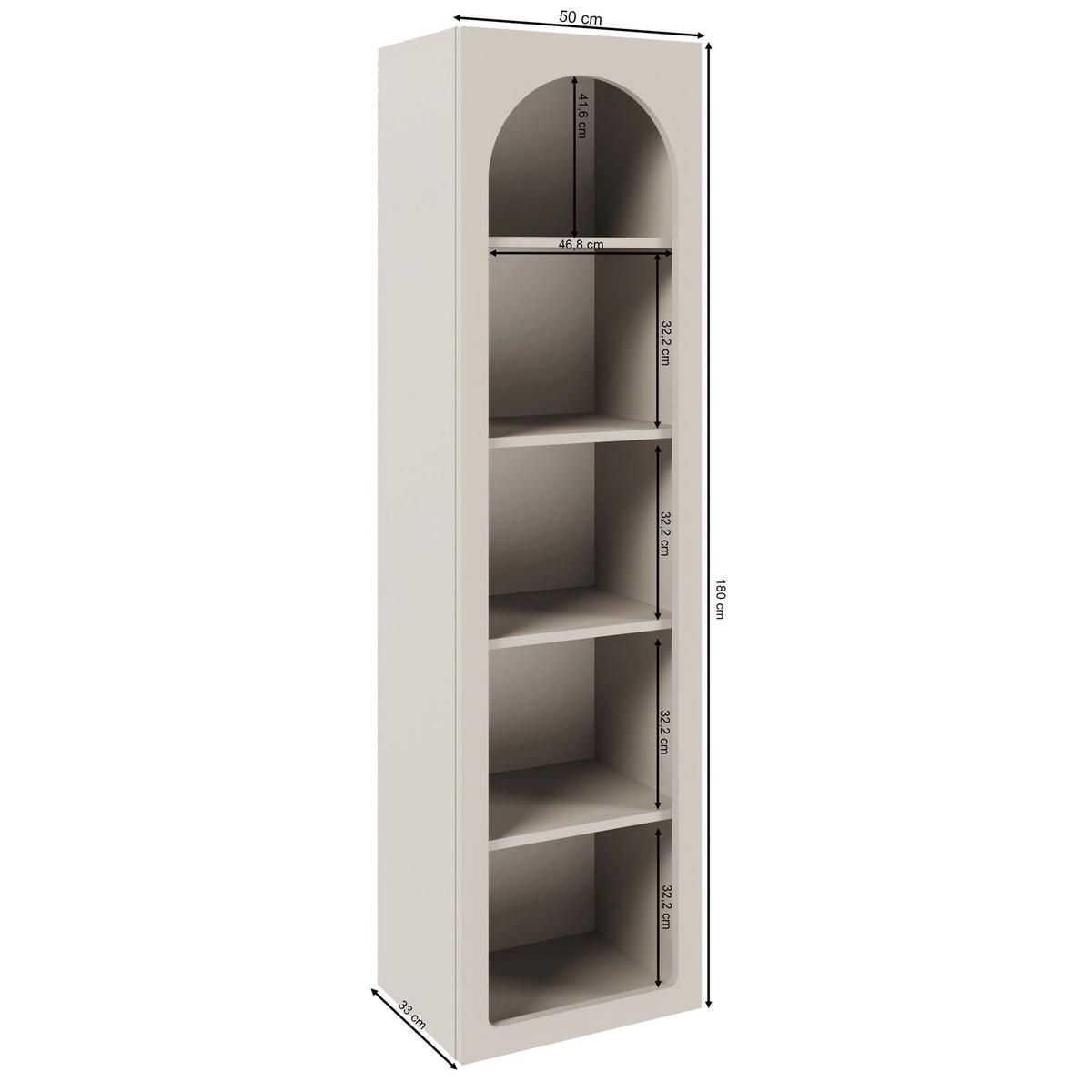 STANDREGAL Arkadia - Kaschmir, Holzwerkstoff (50/180/33cm) - Selsey