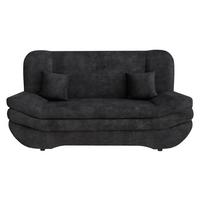 SCHLAFSOFA Weronika - Schwarz, Holz/Kunststoff (200/95/90cm) - MIRJAN24