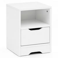 NACHTTISCH Schublade Ablage Modern Klein, Weiß 31x31x43 cm - Weiß, Holzwerkstoff (31/43/31cm) - KADIMA DESIGN