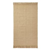 JUTETEPPICH Zaphyr handgewebt 90/150 cm - Naturfarben, Naturmaterialien (90/150cm) - Homescapes