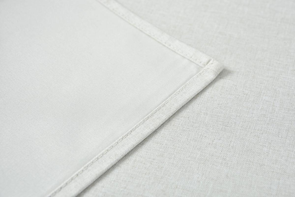 VORHANG 2ER SET BOSTON DARK HxB 245x140 cm Creme - Creme, Textil (140/245cm) - Gardinenbox