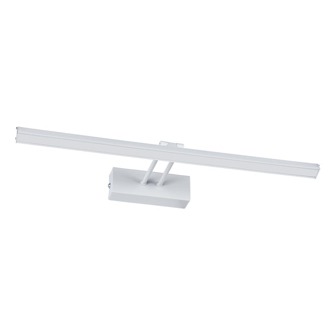SPIEGELLEUCHTE LED Weiß 4200K Schwarz 40,4/17,1/4 cm - Weiß, Kunststoff (17/40/4cm) - EMKE