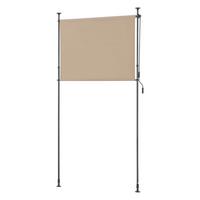 KLEMMMARKISE Cimarra - Sandfarben, Textil/Metall (150/270cm) - pro.tec