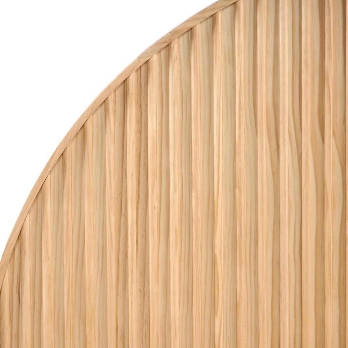 BETT mit Lattenrost 180/200 cm Kiefernholz Hellbraun Mascortel - Hellbraun, Holz (180/200cm) - Beliani