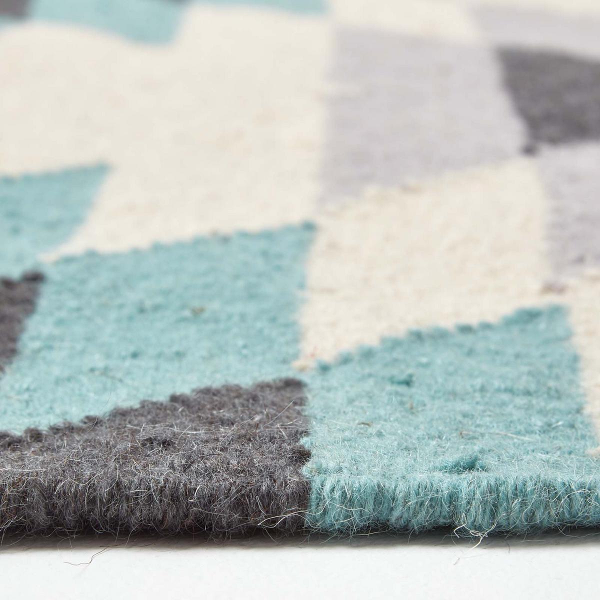 KELIM-TEPPICHLÄUFER Helsinki handgewebt 66/200 cm - Multicolor, Textil (66/200cm) - Homescapes