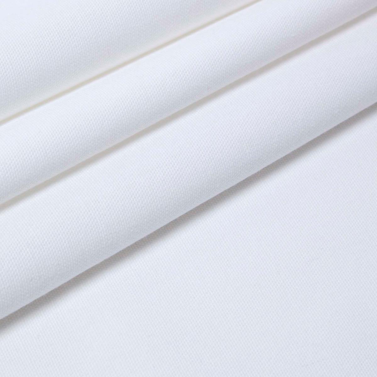 BAUMWOLLSTOFF Meterware weiß, 150 cm - Weiß, Textil (150/100cm) - Homescapes
