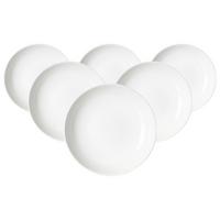SUPPENTELLER Skagen weiß ø 21,5 cm 6er Set - Weiß, Keramik (21.5cm) - Ritzenhoff Breker