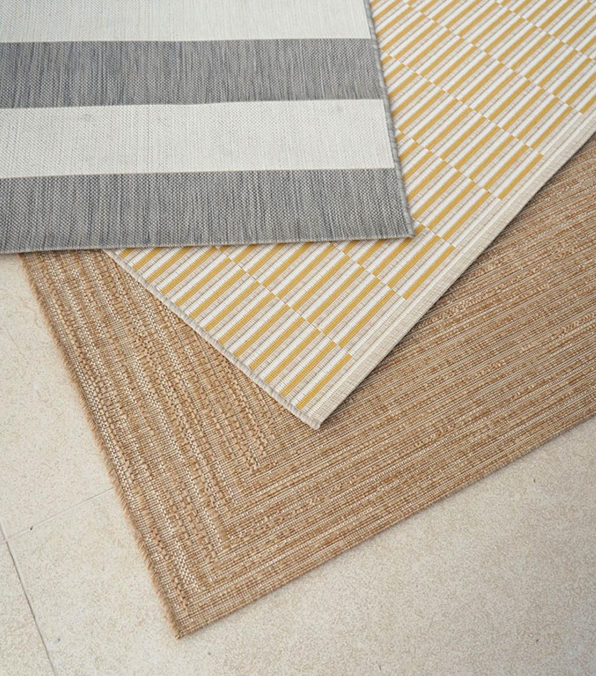 OUTDOORTEPPICH Nomad - Beige, Kunststoff (200/290cm) - Mokebo