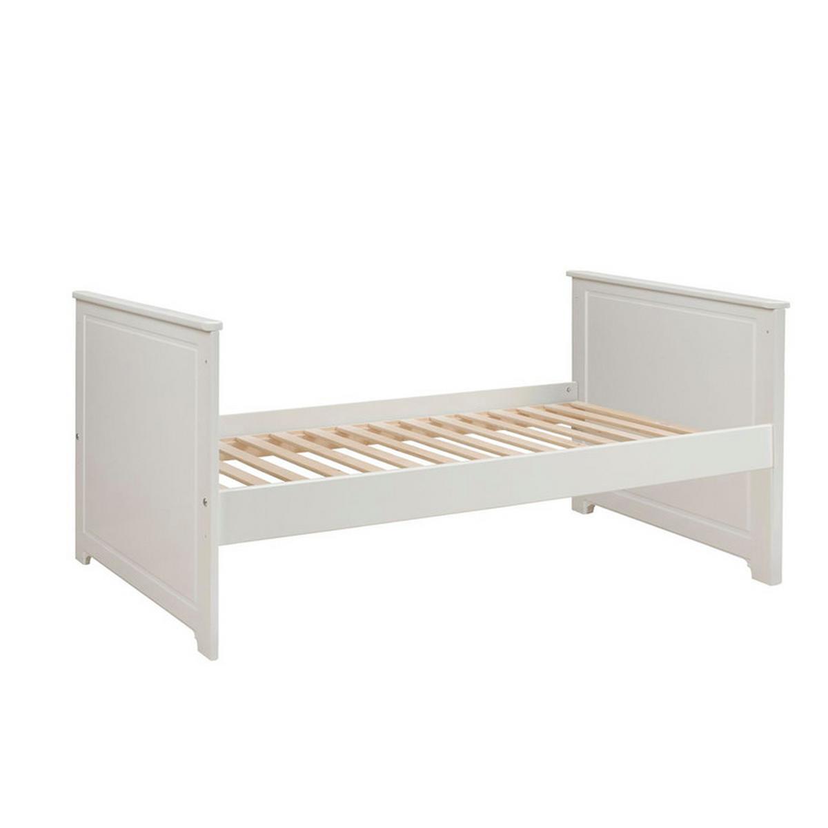 BABYZIMMER 2-teilig Weiß - Weiß, Holzwerkstoff (146/90/78cm) - Petits-meubles