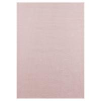 TEPPICH Kurzflor Waschbar LECH in Rosa, einfarbig, 80 x 250 cm - Rosa, Textil (250/80cm) - KADIMA DESIGN