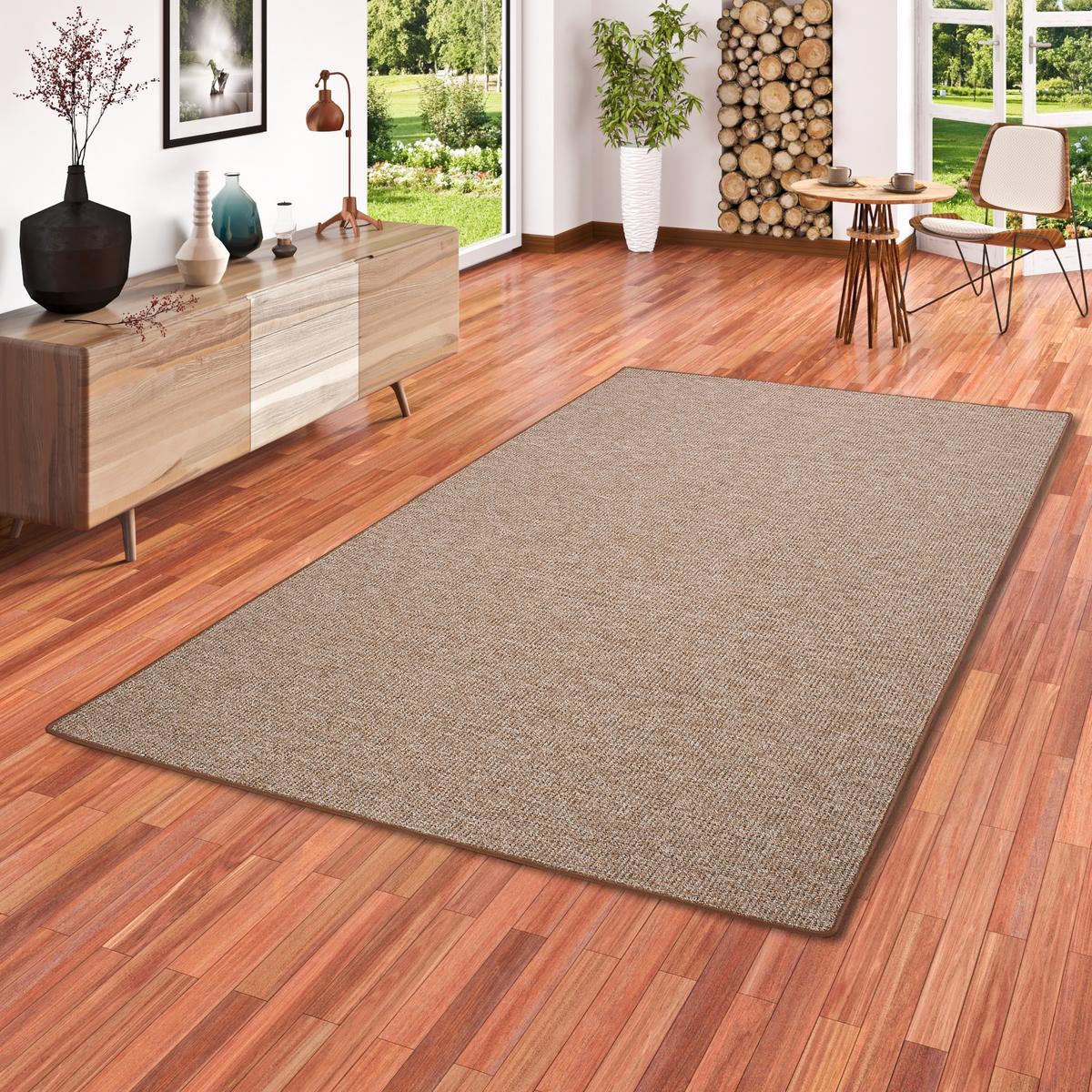 SCHLINGENTEPPICH PRIMO - Braun, Textil (160/200cm) - Snapstyle