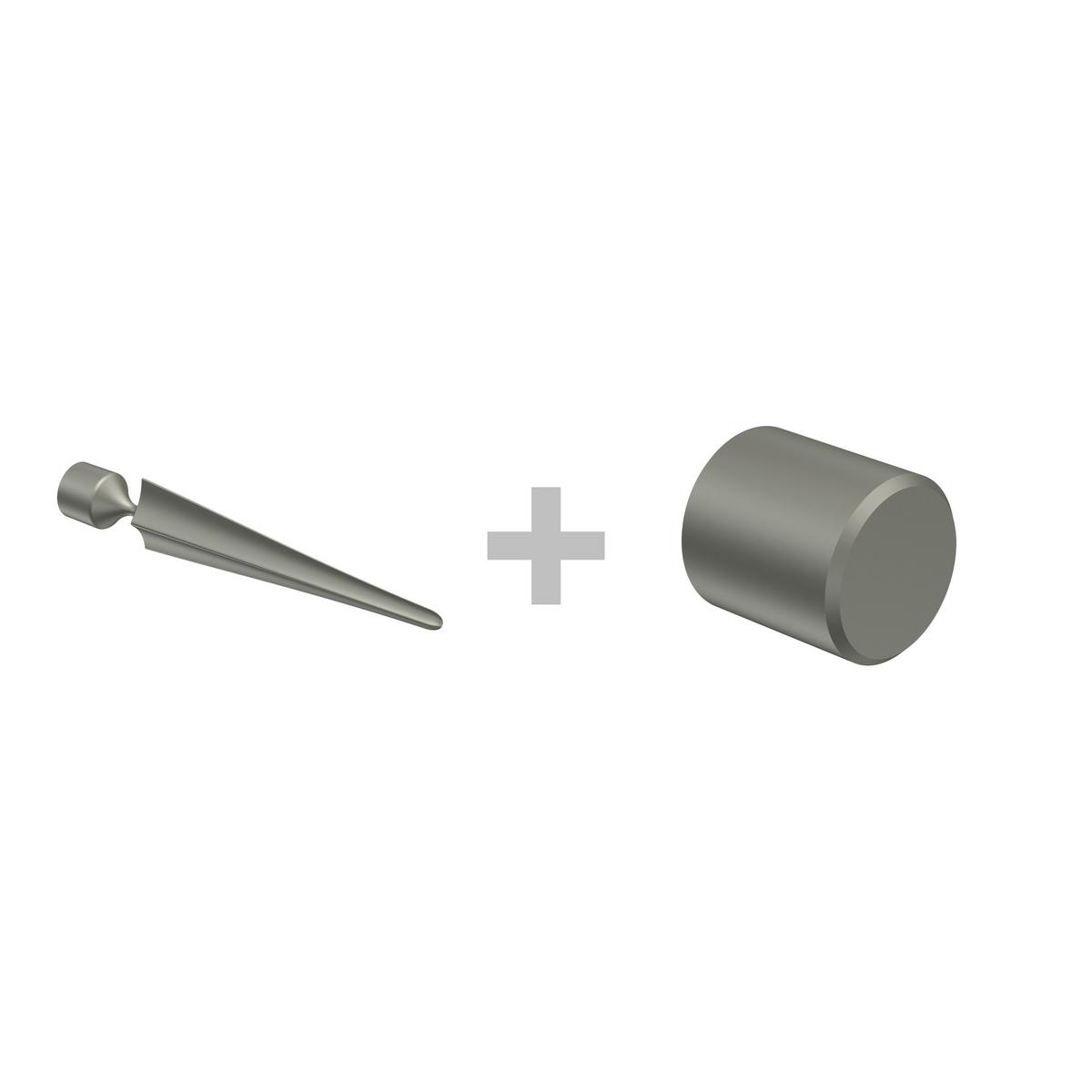 GARDINENSTANGE Primus Lorenzo 100 cm, 2-läufig, 16 mm Ø Chrom matt - Chromfarben/Nickelfarben, Metall (100cm) - INTERDECO
