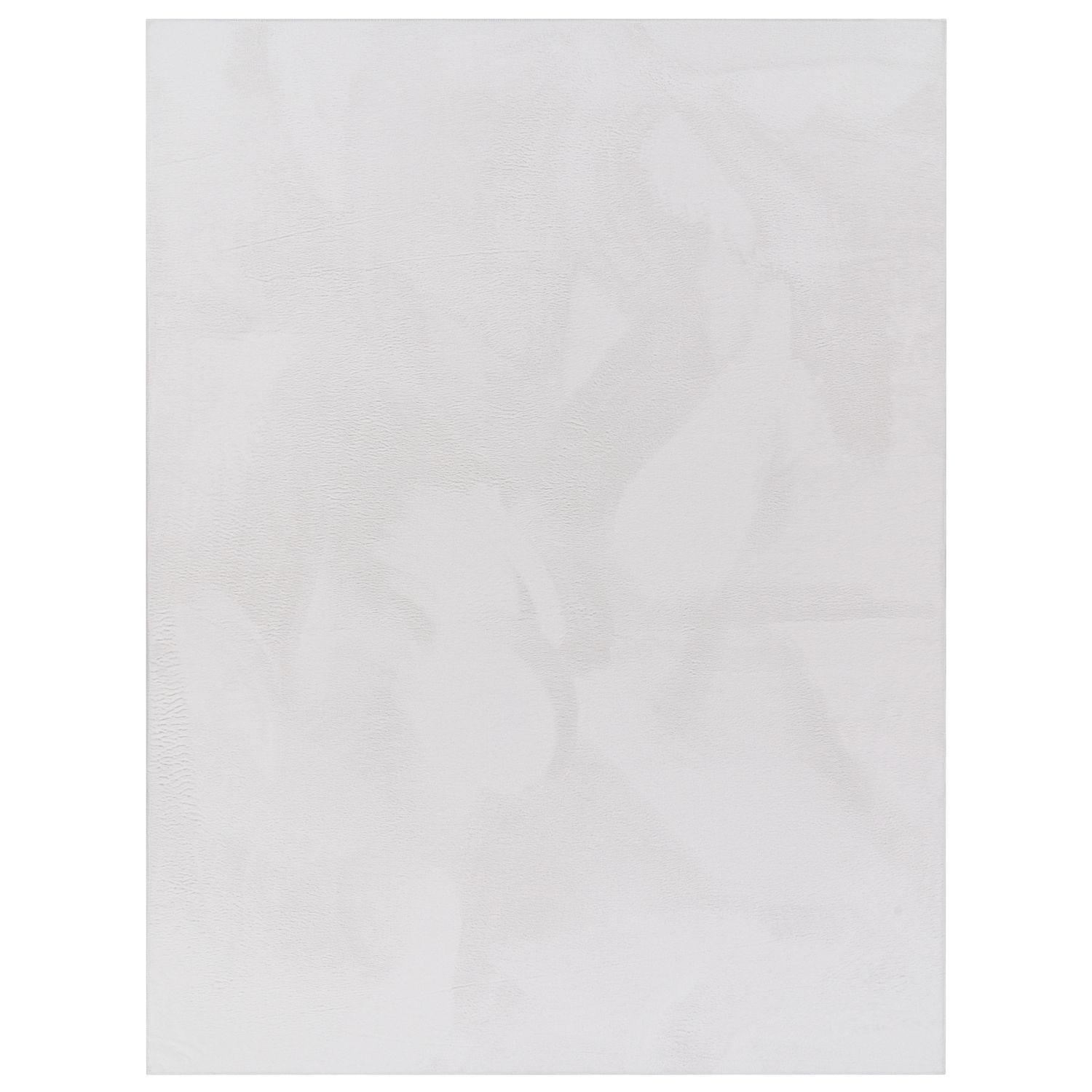 HOCHFLORTEPPICHE Weiß 140 x 200 cm - Weiß, Kunststoff (140/200cm) - TT Home