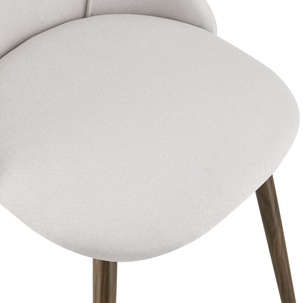 POLSTERSTUHL-SET 2 TLG. Danzig - Beige, Textil (50/83/53cm) - [en.casa]