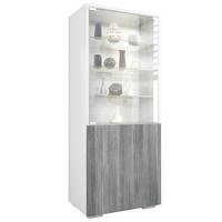 VITRINE Granada Avola-Anthrazit - Anthrazit, Holzwerkstoff (50/122.5/34.5cm) - Vladon