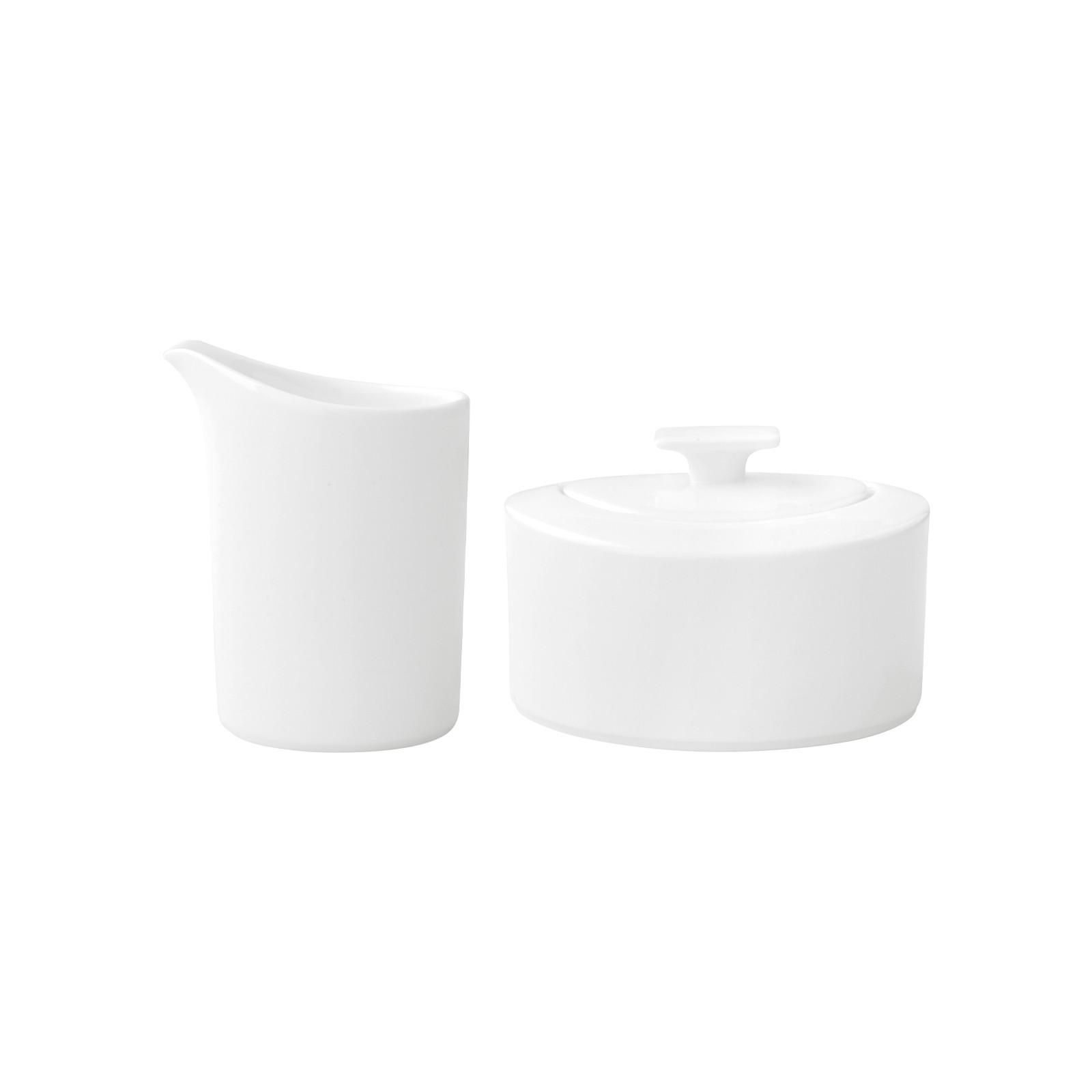MILCH- UND ZUCKERSET Modern Grace weiß 2er Set - Weiß, Keramik (1/2cm) - Villeroy & Boch