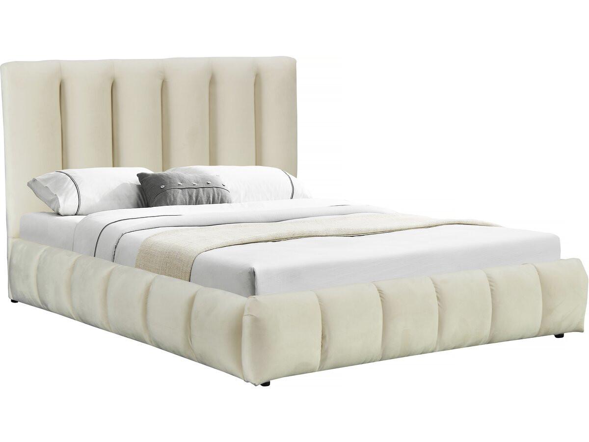 BETT annie beige - Beige, Textil (200/160cm) - Habitat Garten