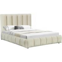 BETT annie beige - Beige, Textil (200/160cm) - Habitat Garten