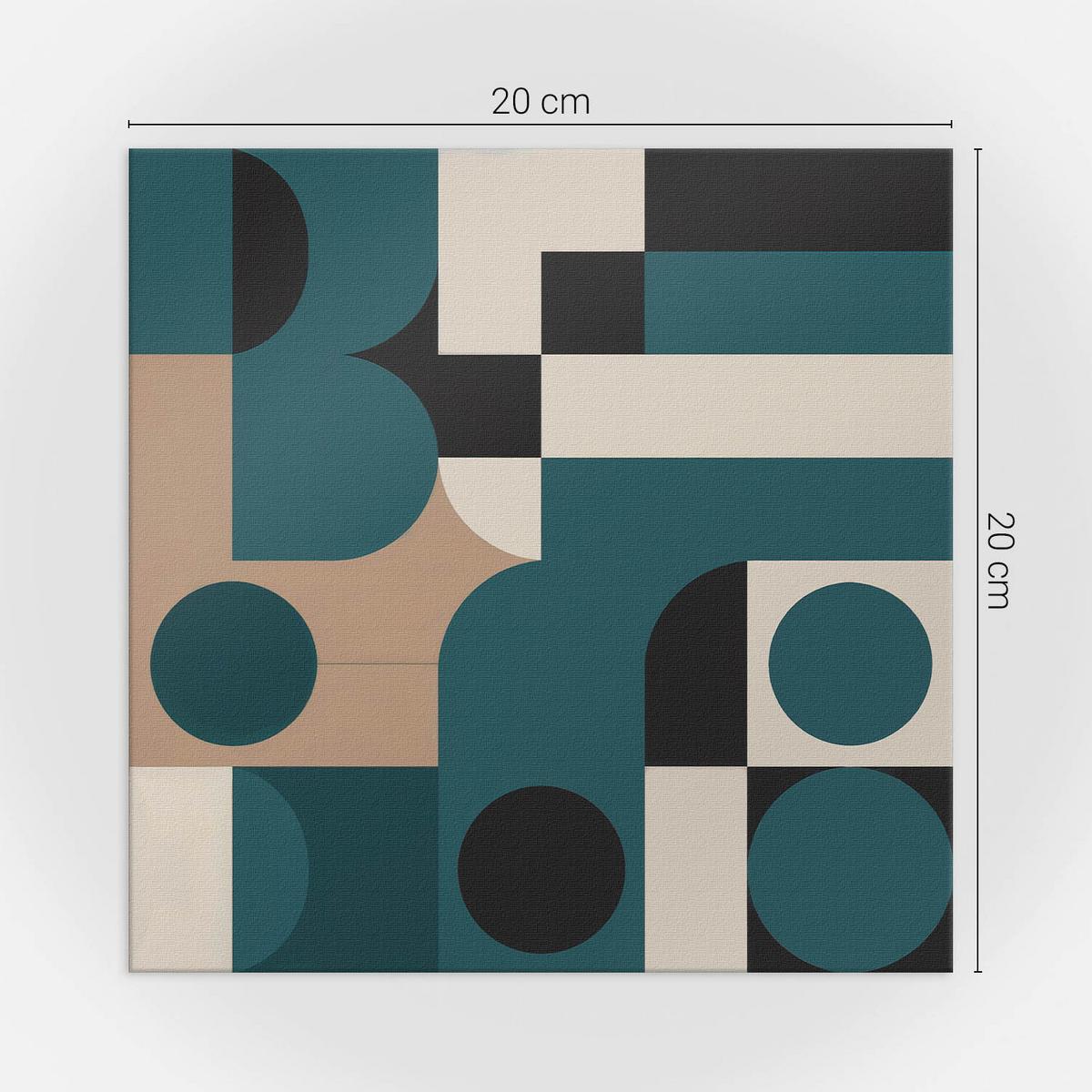 WANDPANEEL 20 Stück 20x20 cm selbstklebend Modula - Pastellgrün, Kunststoff (20/1.6/20cm) - Wallfluent