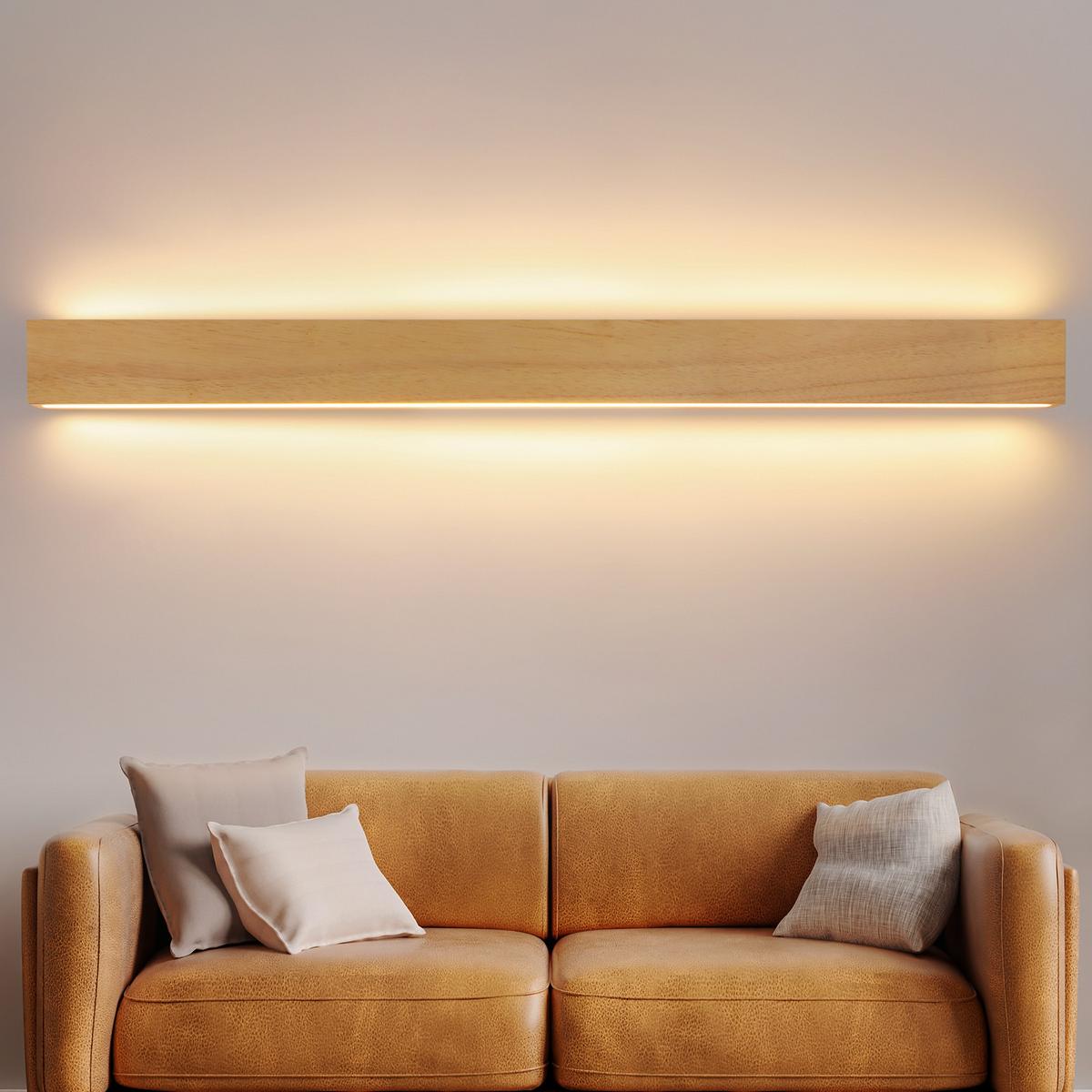 WANDLEUCHTE Lunor 8/6.5/100 cm - Schwarz, Metall (8/6.5/100cm) - ZMH