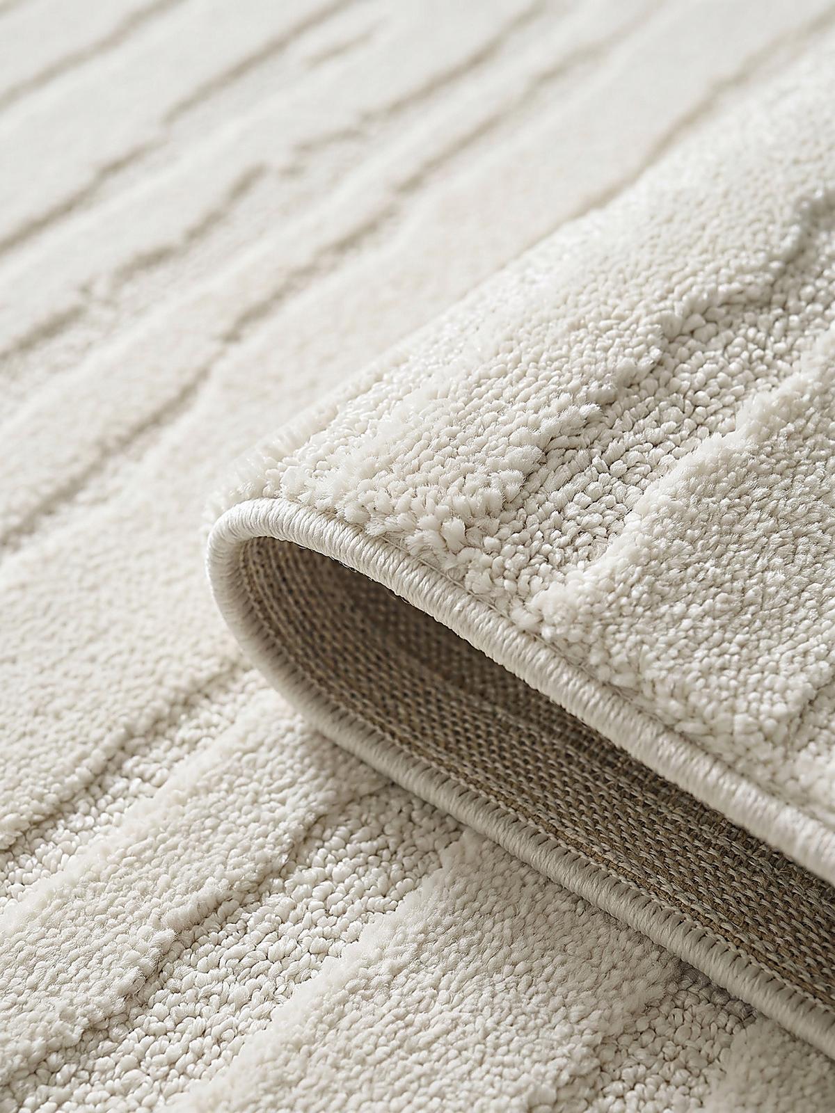 TEPPICHLÄUFER Abstrakt CETINA Polypropylen Creme 80 x 300 cm - Beige, Textil (80/300cm) - KADIMA DESIGN