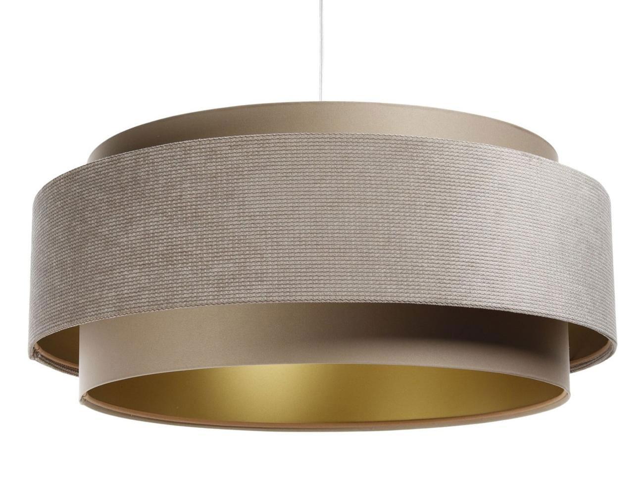 HÄNGELEUCHTE Gold 60/25 cm - Goldfarben, Kunststoff (60/1/25cm) - ONZENO
