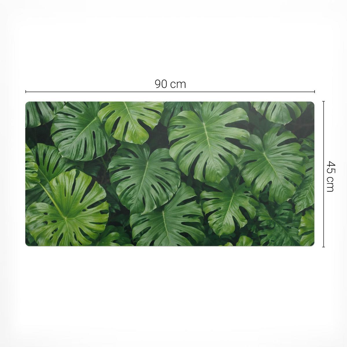 SCHREIBTISCHUNTERLAGE 90x45 cm Grün - Jadegrün, Kunststoff (90/45/1.6cm) - Wallfluent