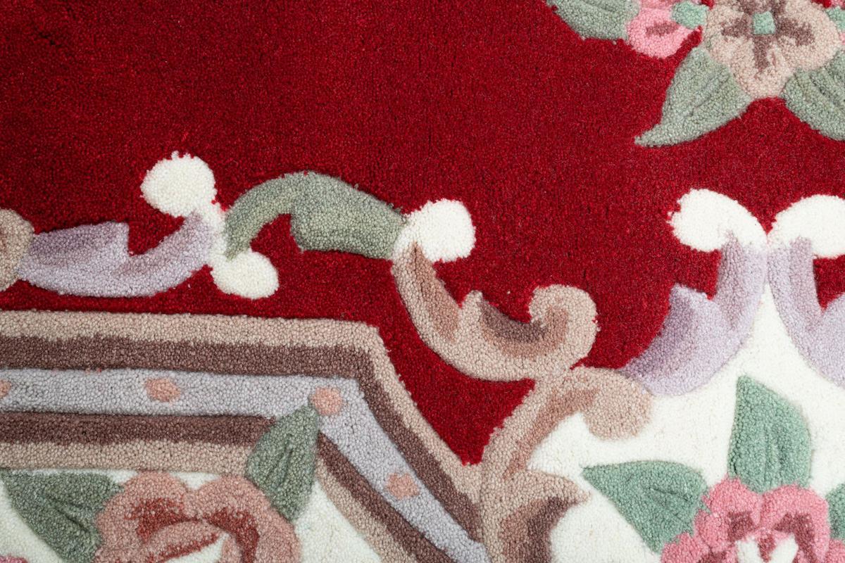 HANDTUFTTEPPICH Ming 290x390 cm - Rot, Textil (290/390cm) - THEKO
