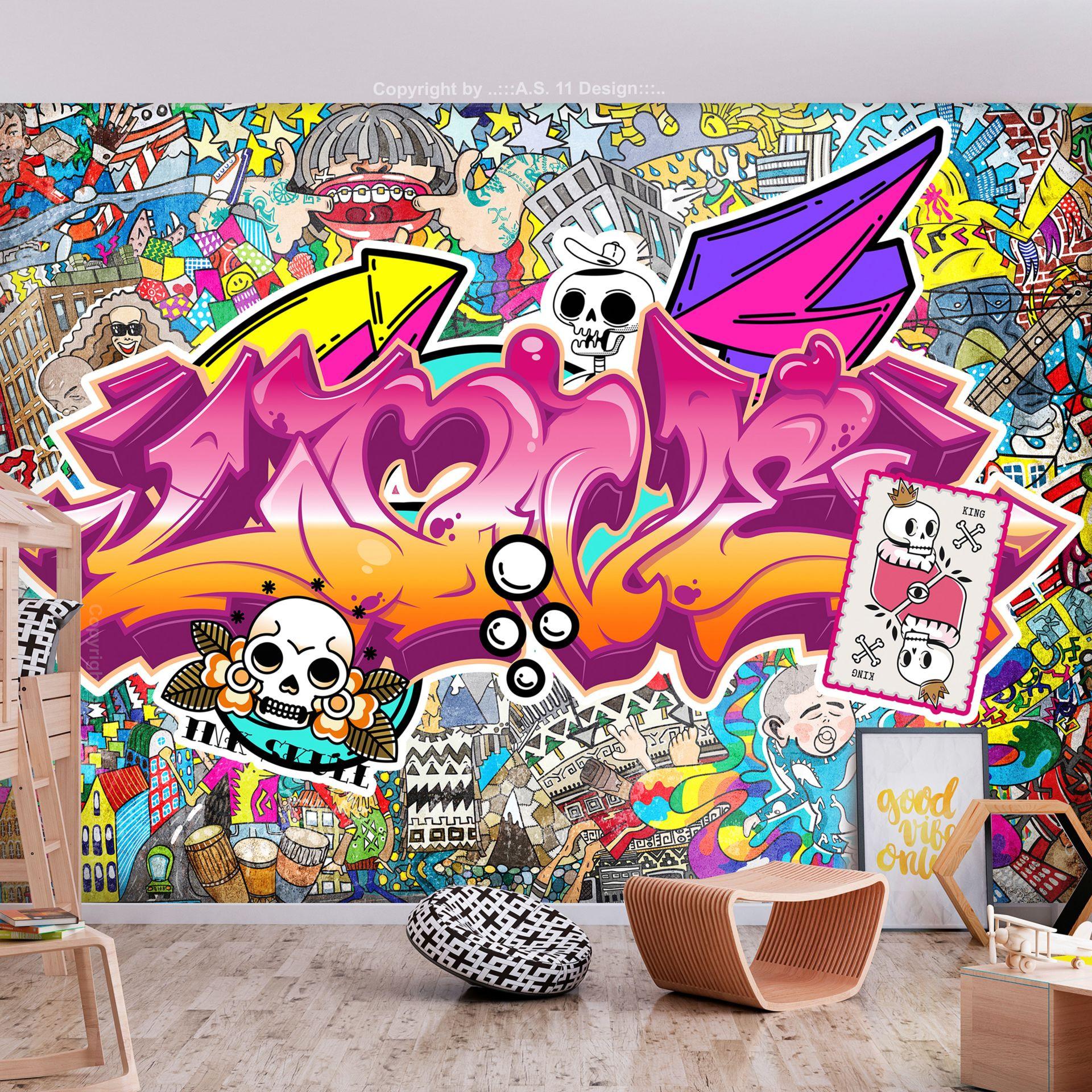 SELBSTKLEBENDE FOTOTAPETE 147/105 cm - Multicolor, Textil (147/1cm) - KUNSTLOFT