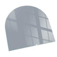 GLASPLATTE für Kamin 100x100 cm - Grau, Glas (100/100/0.4cm) - TULUP