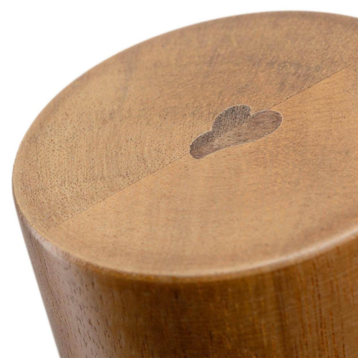 GEWÜRZMÜHLE MATERA anthrazit 17 cm - Anthrazit, Keramik/Holz (5.3/17.3/5.3cm) - Leonardo Living