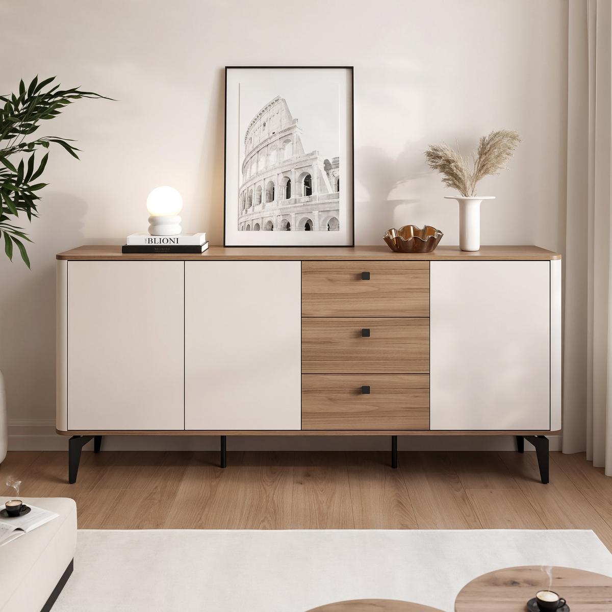 GROSSE Kommode BELLAGIO - Kaschmir, Holzwerkstoff (180/81/40.2cm) - Idohome