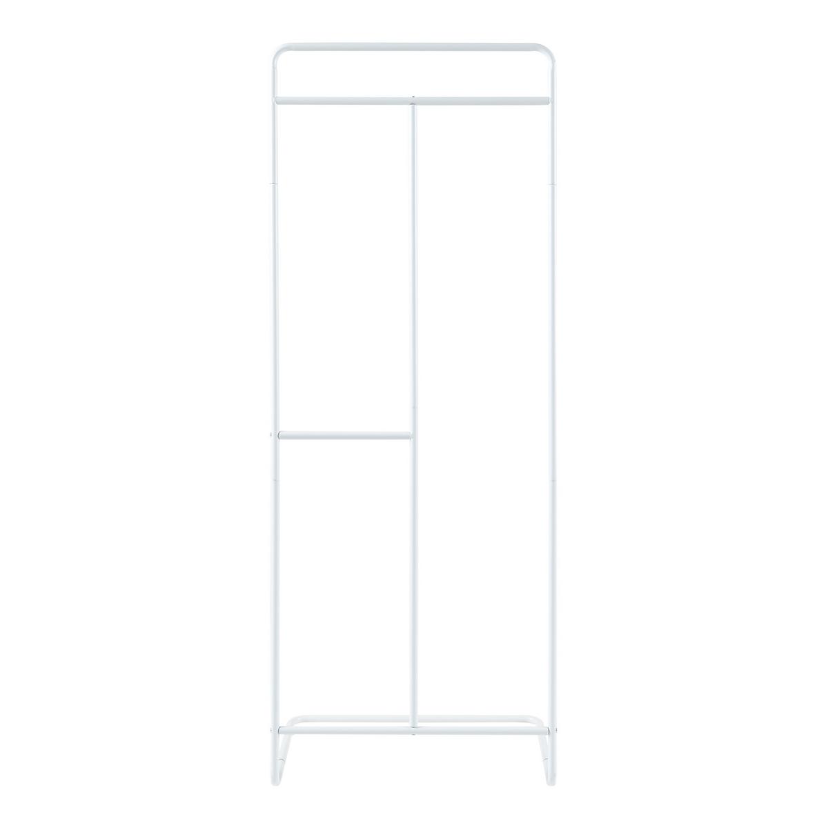 KLEIDERSTÄNDER Sandviken - Weiß, Metall (63/166/48cm) - [en.casa]
