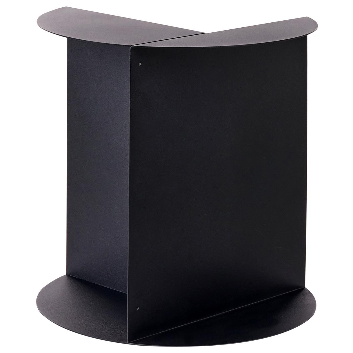 BEISTELLTISCH Metall Schwarz Taggart - Schwarz, Metall (40/40/45cm) - Beliani