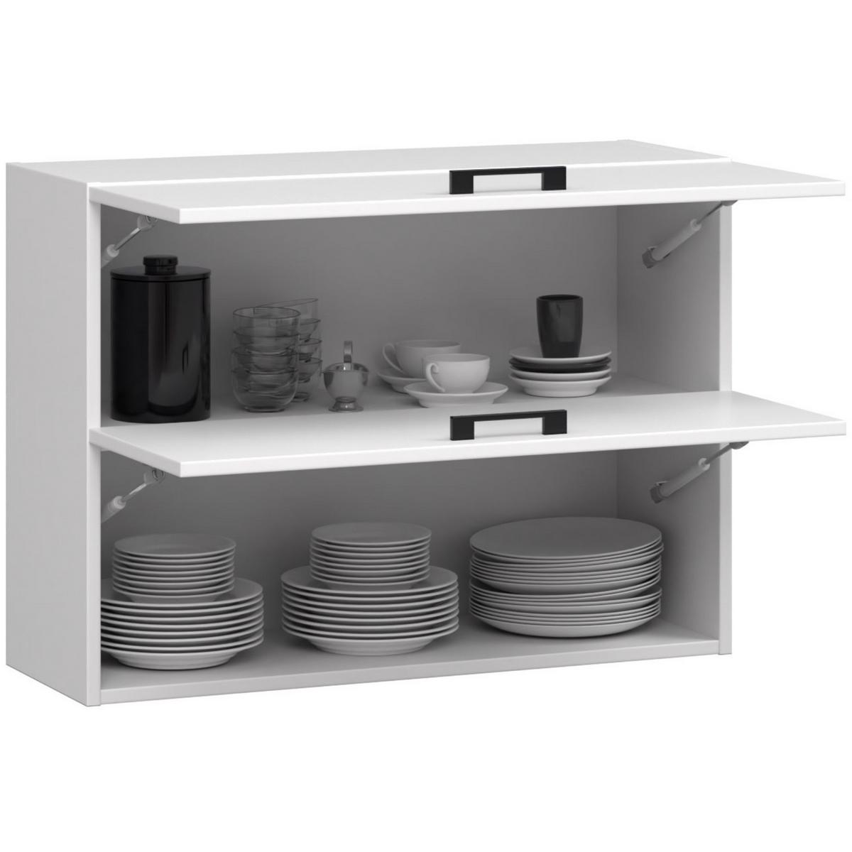 HÄNGESCHRANK Weiß 58/80/30 - Weiß, Holzwerkstoff (80/58/30cm) - RAUMHIRSCH FURNITURE