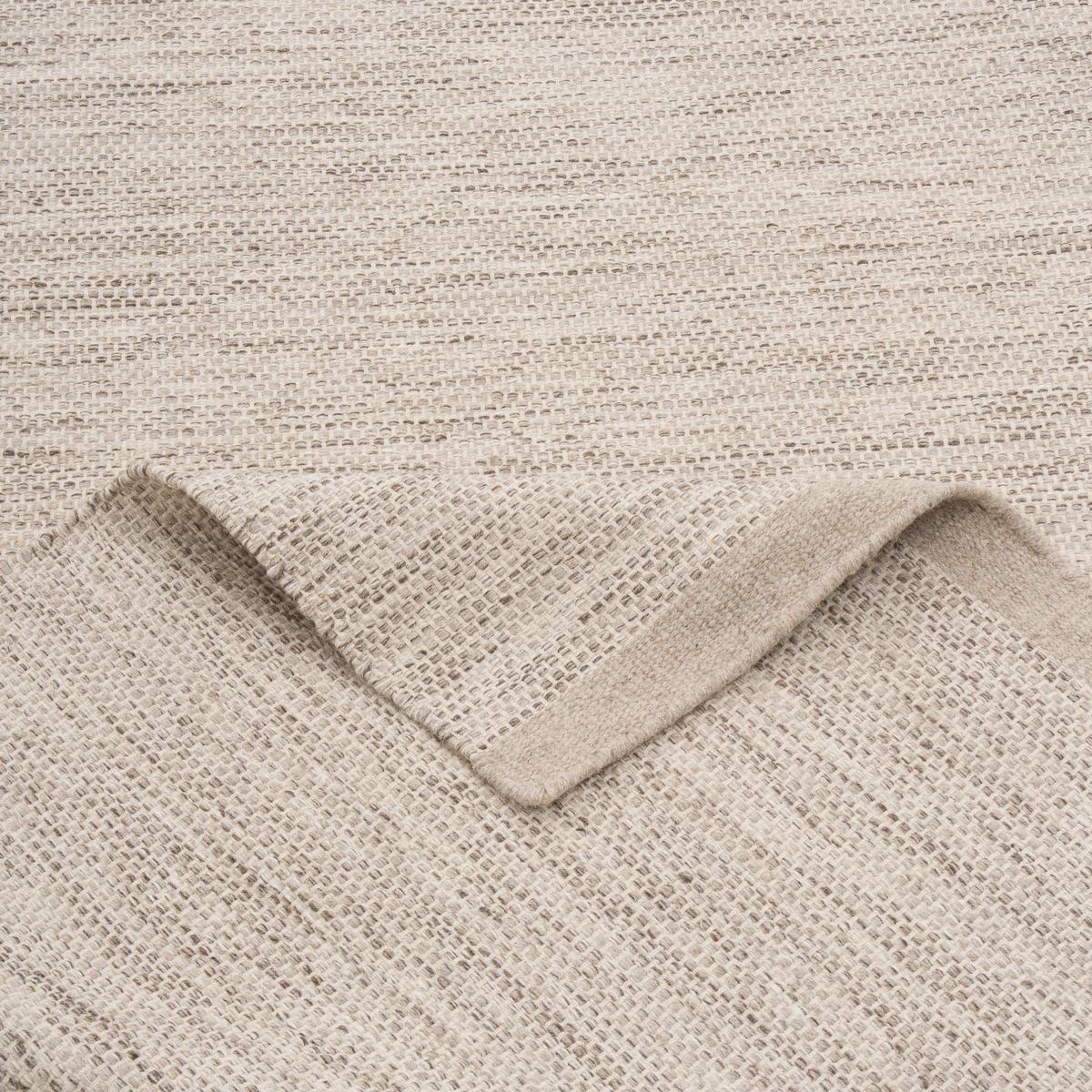NATUR TEPPICH LÄUFER WOLLE KIRUNA - Taupe, Naturmaterialen (90/160cm) - Pergamon